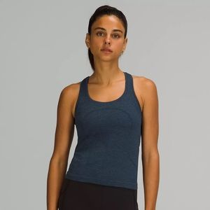 LuluLemon Swiftly Tech Racerback Tank Top 2.0 Race Length - True Navy/Iron Blue
